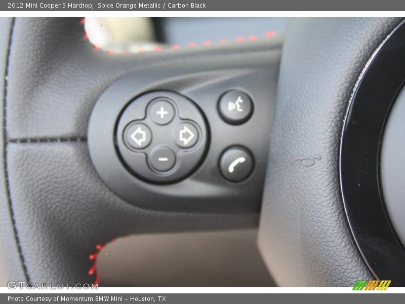 Controls of 2012 Cooper S Hardtop