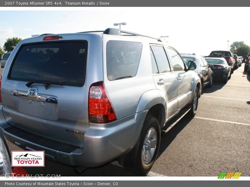Titanium Metallic / Stone 2007 Toyota 4Runner SR5 4x4