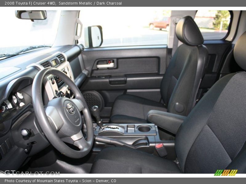 Sandstorm Metallic / Dark Charcoal 2008 Toyota FJ Cruiser 4WD
