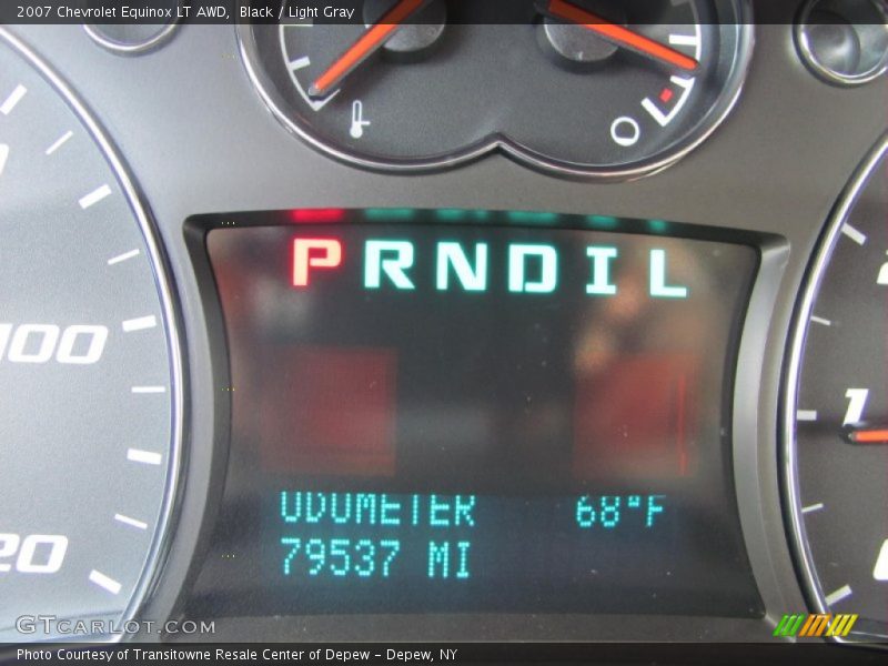 Black / Light Gray 2007 Chevrolet Equinox LT AWD