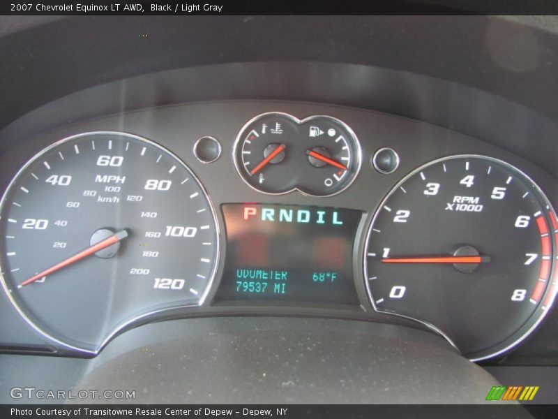 Black / Light Gray 2007 Chevrolet Equinox LT AWD