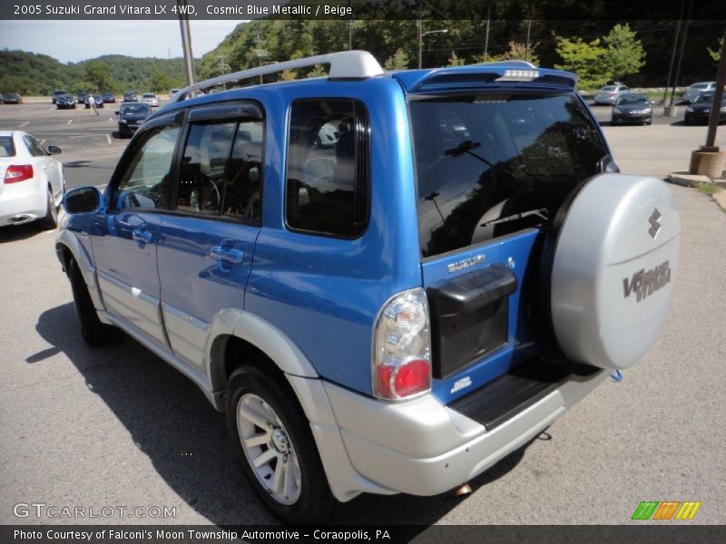 Cosmic Blue Metallic / Beige 2005 Suzuki Grand Vitara LX 4WD