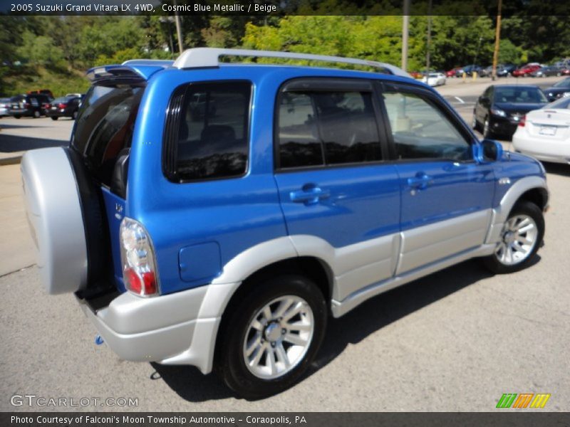 Cosmic Blue Metallic / Beige 2005 Suzuki Grand Vitara LX 4WD