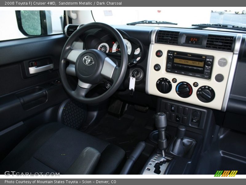 Sandstorm Metallic / Dark Charcoal 2008 Toyota FJ Cruiser 4WD