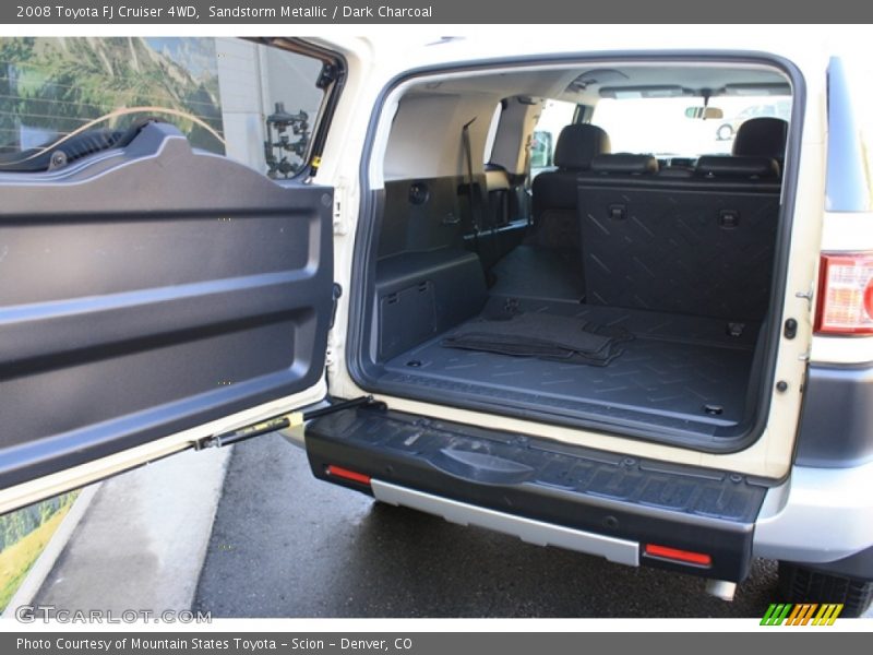 Sandstorm Metallic / Dark Charcoal 2008 Toyota FJ Cruiser 4WD