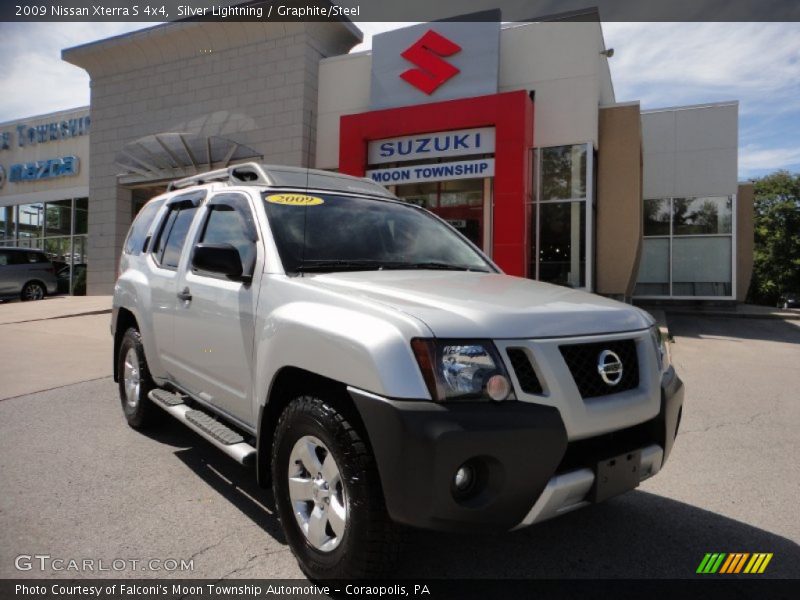 Silver Lightning / Graphite/Steel 2009 Nissan Xterra S 4x4