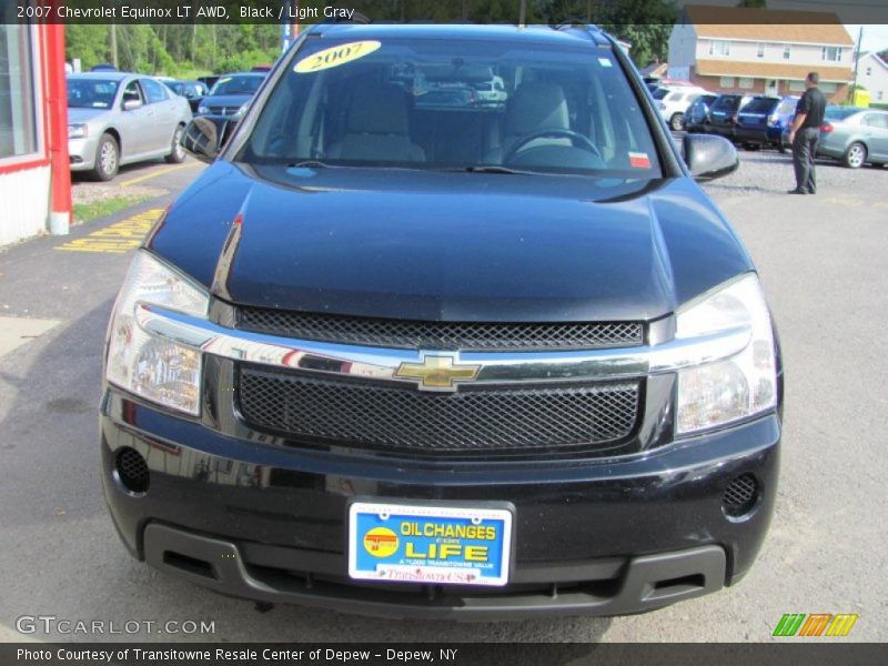 Black / Light Gray 2007 Chevrolet Equinox LT AWD