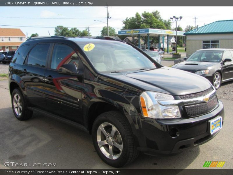 Black / Light Gray 2007 Chevrolet Equinox LT AWD