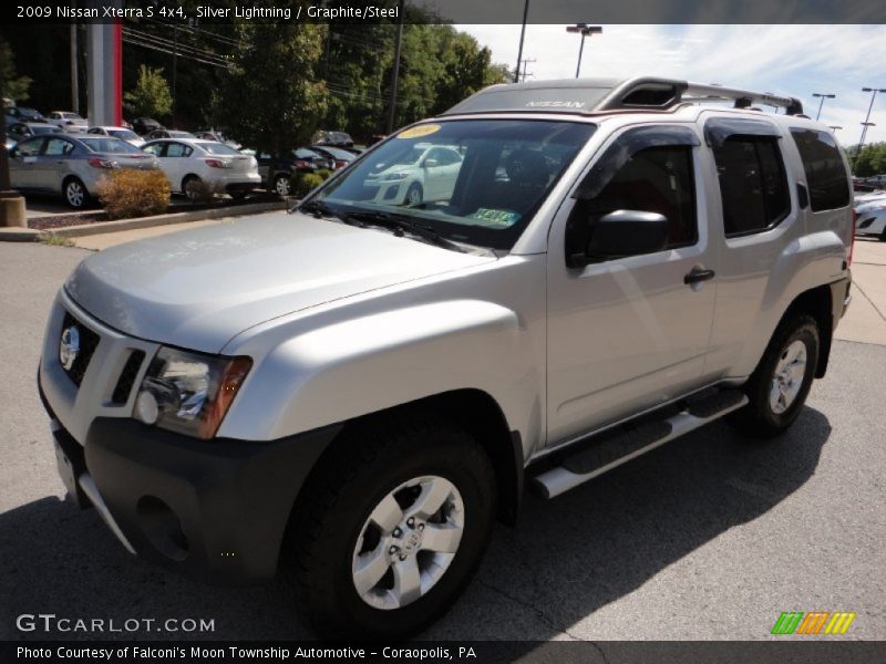 Silver Lightning / Graphite/Steel 2009 Nissan Xterra S 4x4