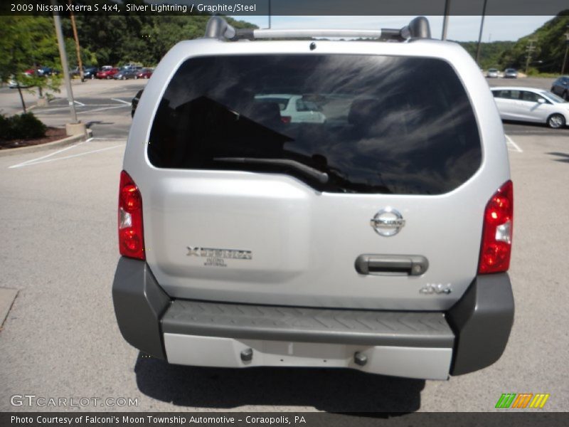 Silver Lightning / Graphite/Steel 2009 Nissan Xterra S 4x4