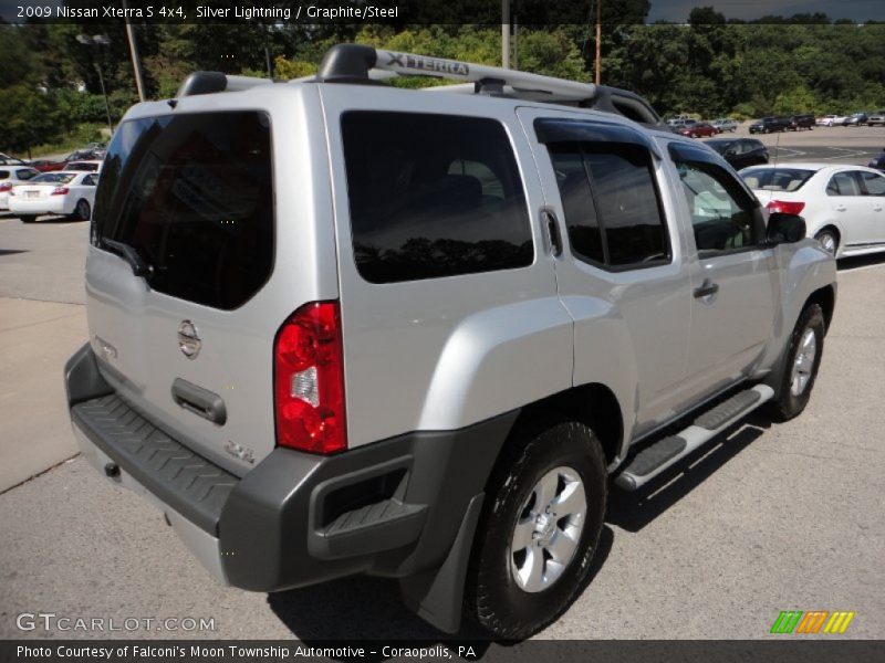 Silver Lightning / Graphite/Steel 2009 Nissan Xterra S 4x4