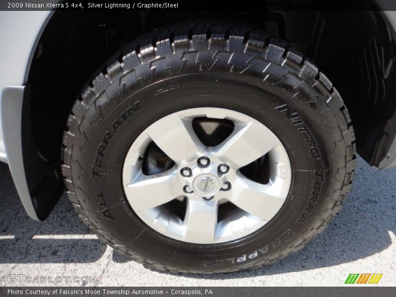 Silver Lightning / Graphite/Steel 2009 Nissan Xterra S 4x4