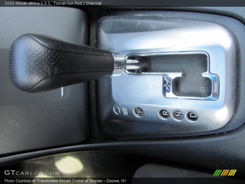 Tuscan Sun Red / Charcoal 2010 Nissan Altima 2.5 S