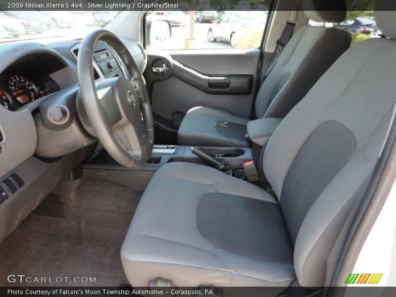 Silver Lightning / Graphite/Steel 2009 Nissan Xterra S 4x4