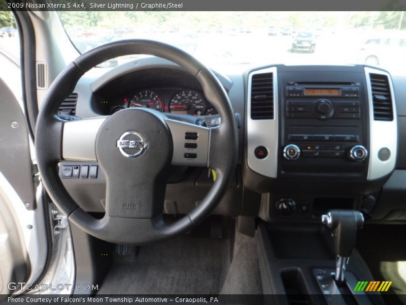 Silver Lightning / Graphite/Steel 2009 Nissan Xterra S 4x4