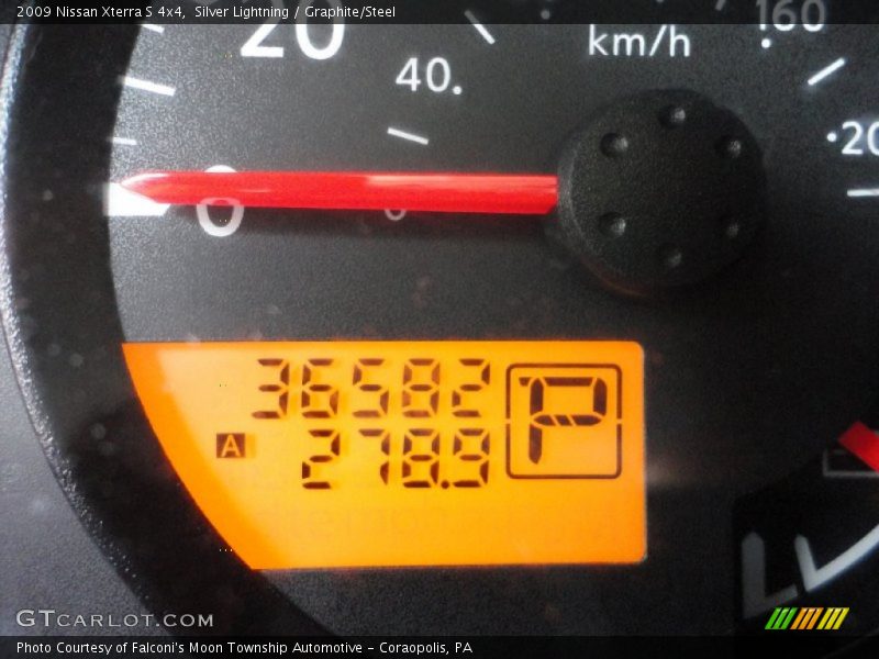 Silver Lightning / Graphite/Steel 2009 Nissan Xterra S 4x4