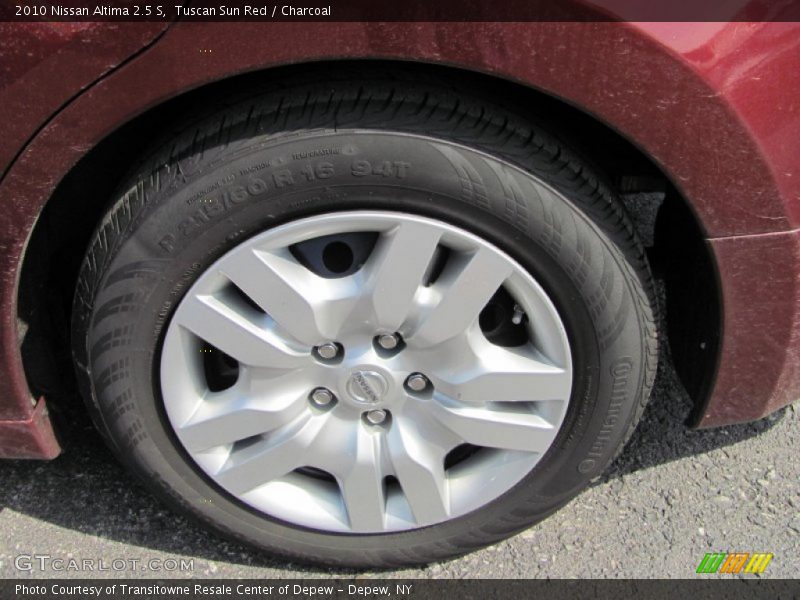 Tuscan Sun Red / Charcoal 2010 Nissan Altima 2.5 S