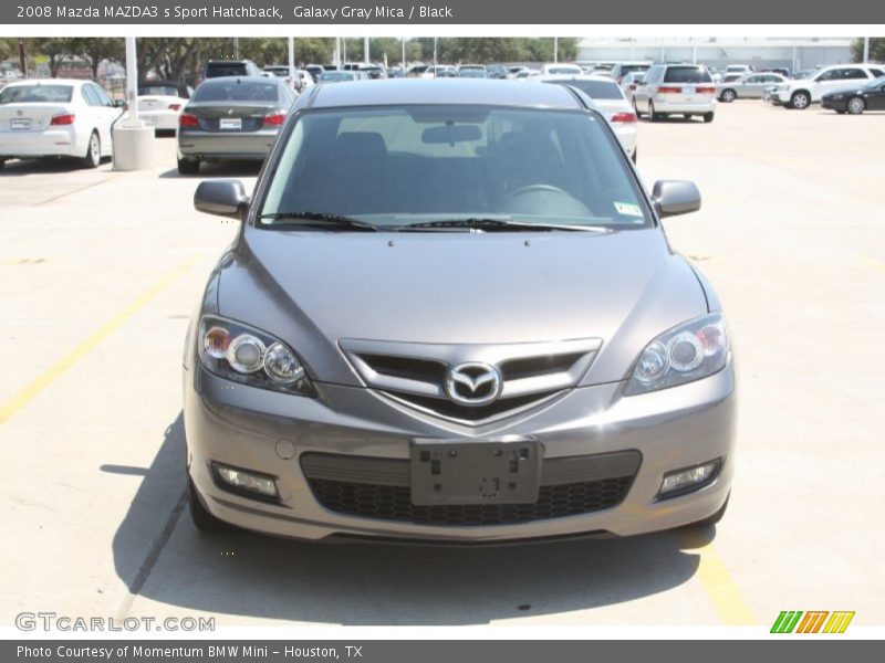 Galaxy Gray Mica / Black 2008 Mazda MAZDA3 s Sport Hatchback