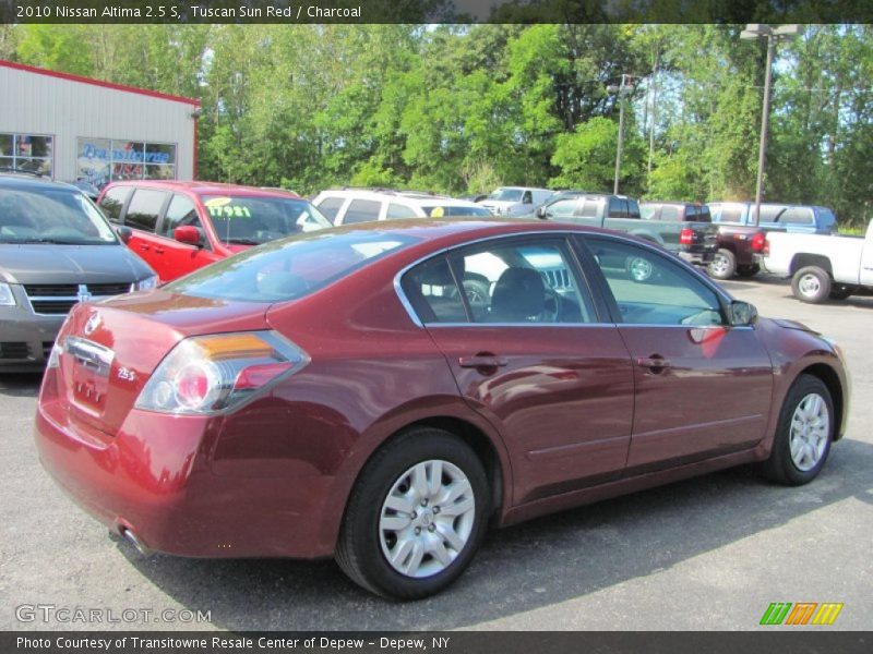 Tuscan Sun Red / Charcoal 2010 Nissan Altima 2.5 S