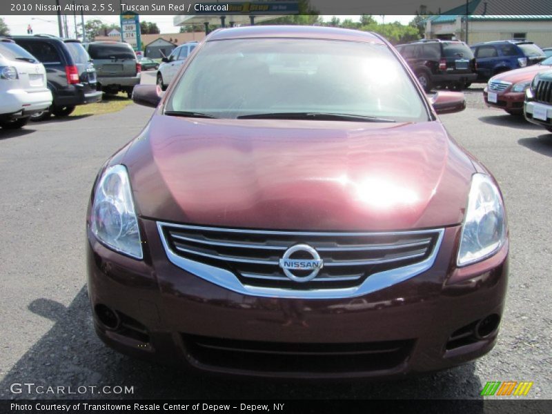 Tuscan Sun Red / Charcoal 2010 Nissan Altima 2.5 S