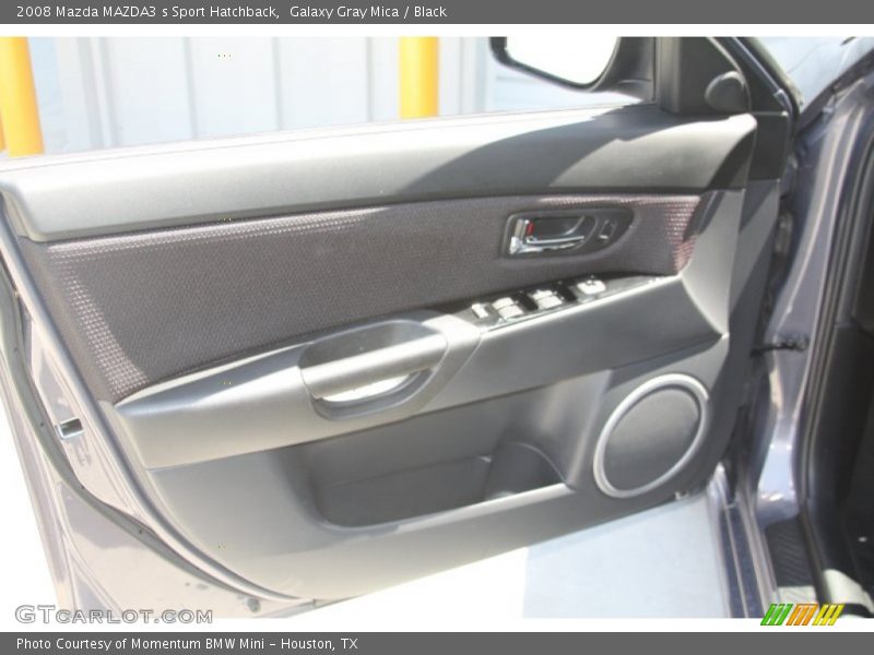 Galaxy Gray Mica / Black 2008 Mazda MAZDA3 s Sport Hatchback