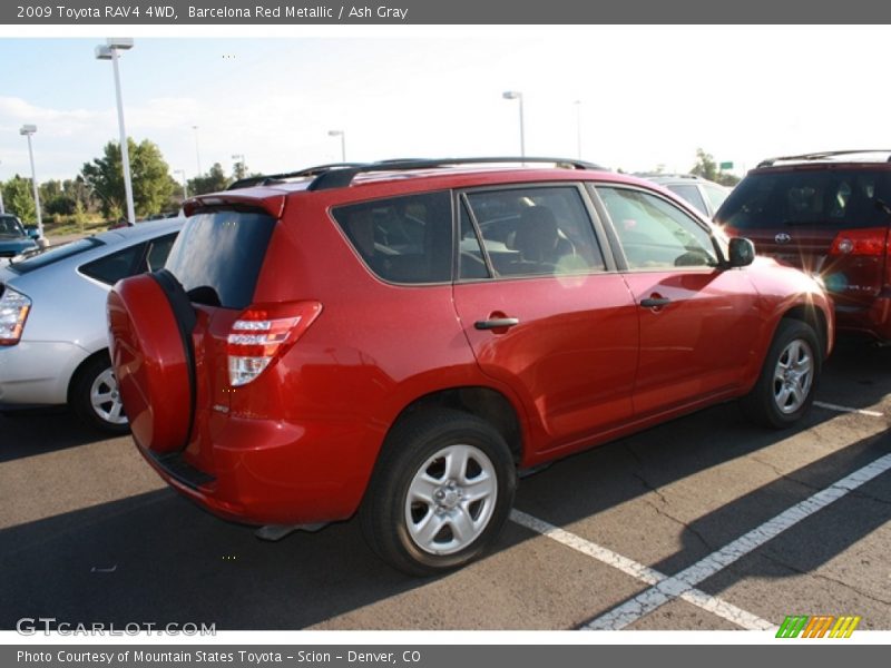Barcelona Red Metallic / Ash Gray 2009 Toyota RAV4 4WD