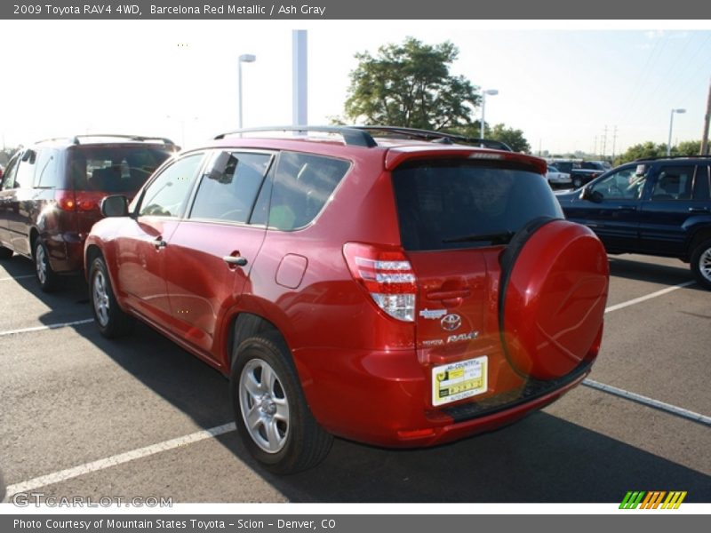 Barcelona Red Metallic / Ash Gray 2009 Toyota RAV4 4WD