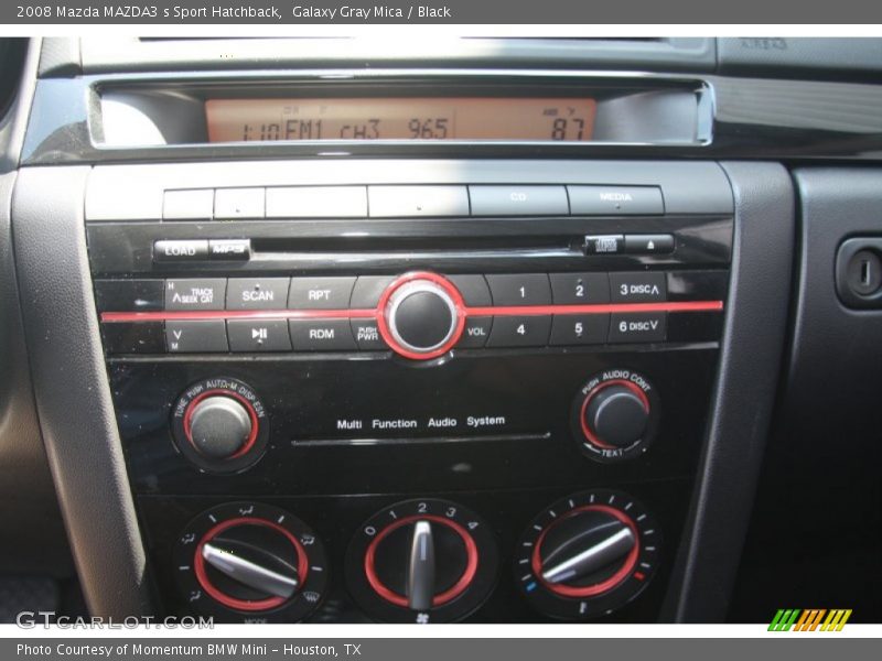 Galaxy Gray Mica / Black 2008 Mazda MAZDA3 s Sport Hatchback