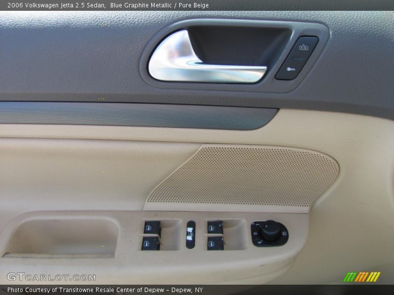 Blue Graphite Metallic / Pure Beige 2006 Volkswagen Jetta 2.5 Sedan