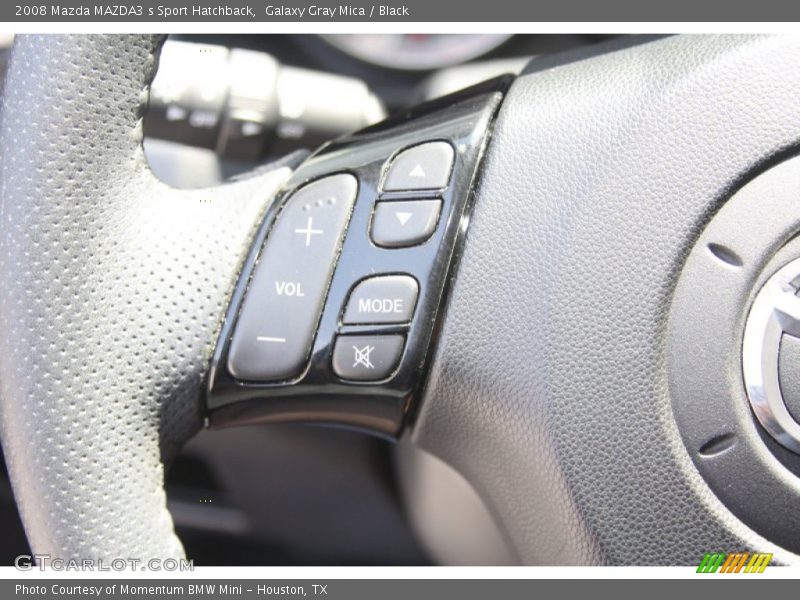 Galaxy Gray Mica / Black 2008 Mazda MAZDA3 s Sport Hatchback
