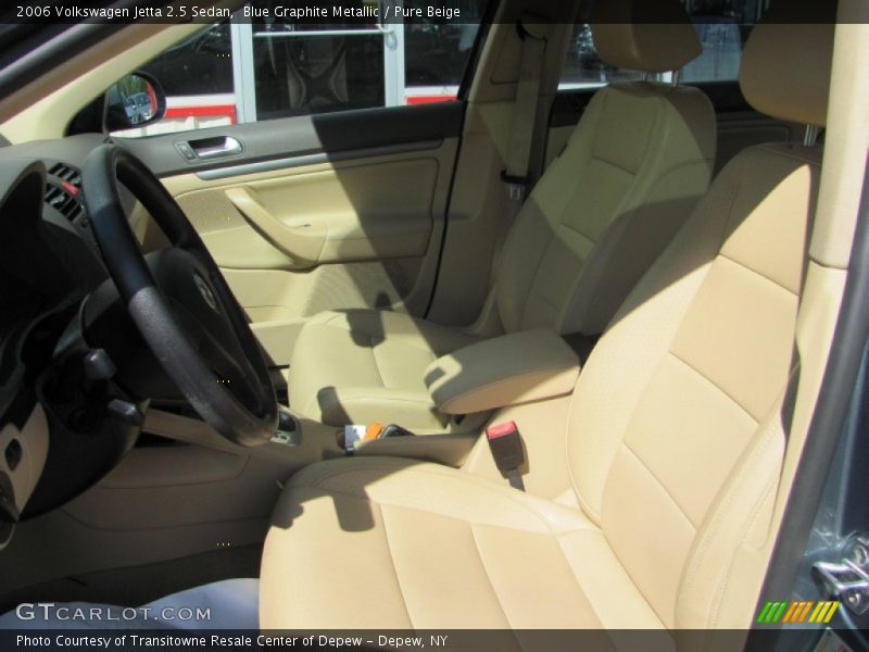 Blue Graphite Metallic / Pure Beige 2006 Volkswagen Jetta 2.5 Sedan
