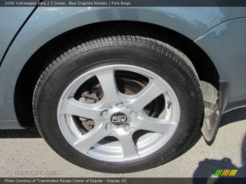 Blue Graphite Metallic / Pure Beige 2006 Volkswagen Jetta 2.5 Sedan