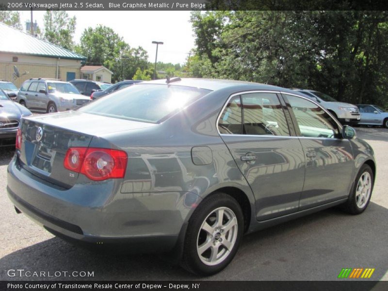 Blue Graphite Metallic / Pure Beige 2006 Volkswagen Jetta 2.5 Sedan