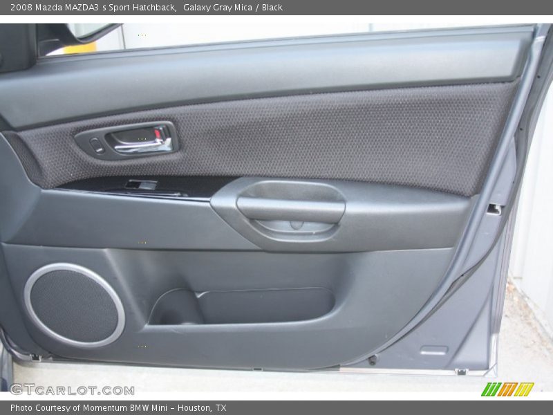 Galaxy Gray Mica / Black 2008 Mazda MAZDA3 s Sport Hatchback