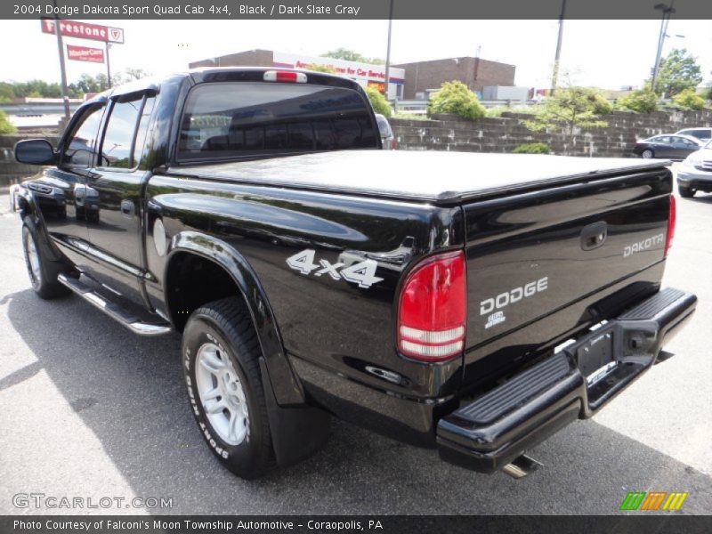 Black / Dark Slate Gray 2004 Dodge Dakota Sport Quad Cab 4x4