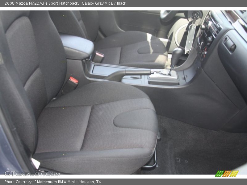 Galaxy Gray Mica / Black 2008 Mazda MAZDA3 s Sport Hatchback
