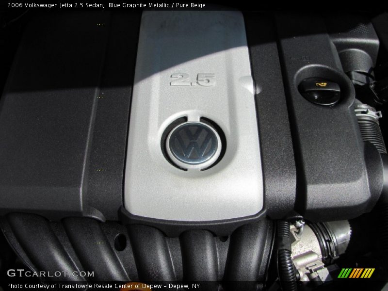 Blue Graphite Metallic / Pure Beige 2006 Volkswagen Jetta 2.5 Sedan