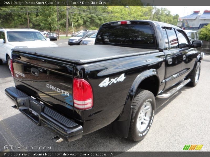 Black / Dark Slate Gray 2004 Dodge Dakota Sport Quad Cab 4x4
