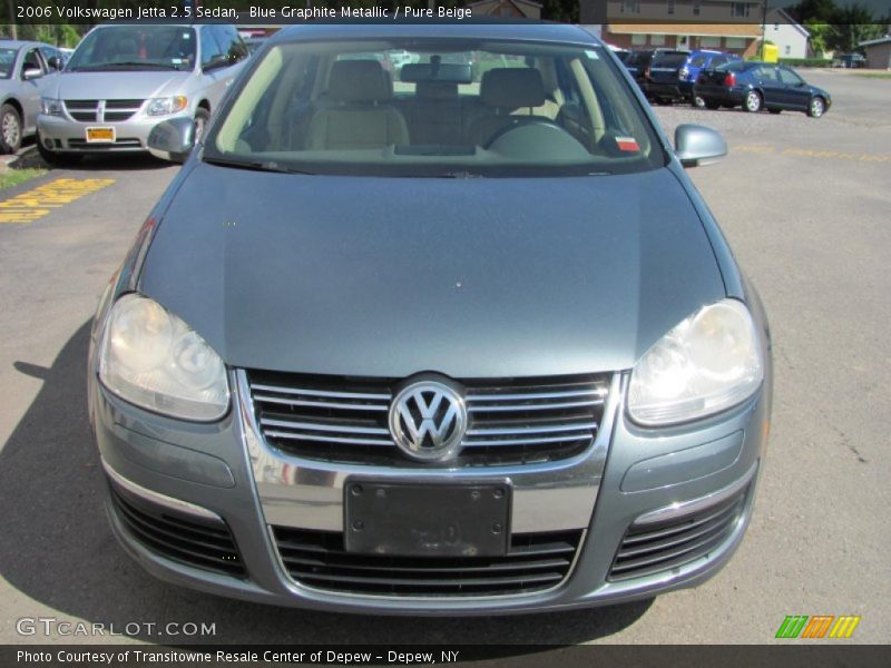 Blue Graphite Metallic / Pure Beige 2006 Volkswagen Jetta 2.5 Sedan