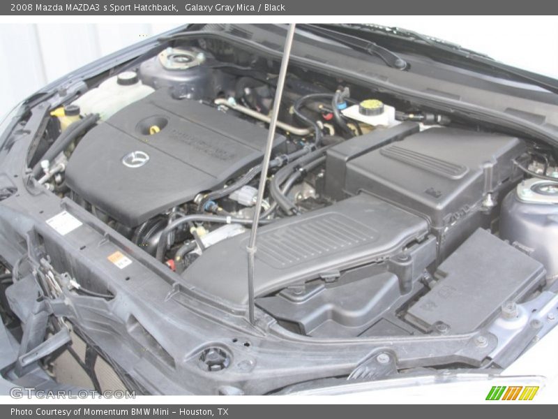 Galaxy Gray Mica / Black 2008 Mazda MAZDA3 s Sport Hatchback