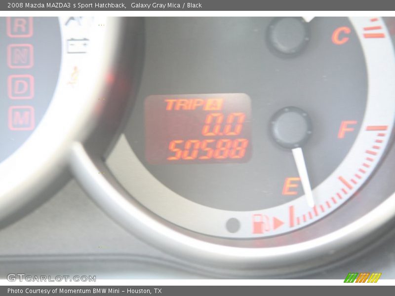 Galaxy Gray Mica / Black 2008 Mazda MAZDA3 s Sport Hatchback