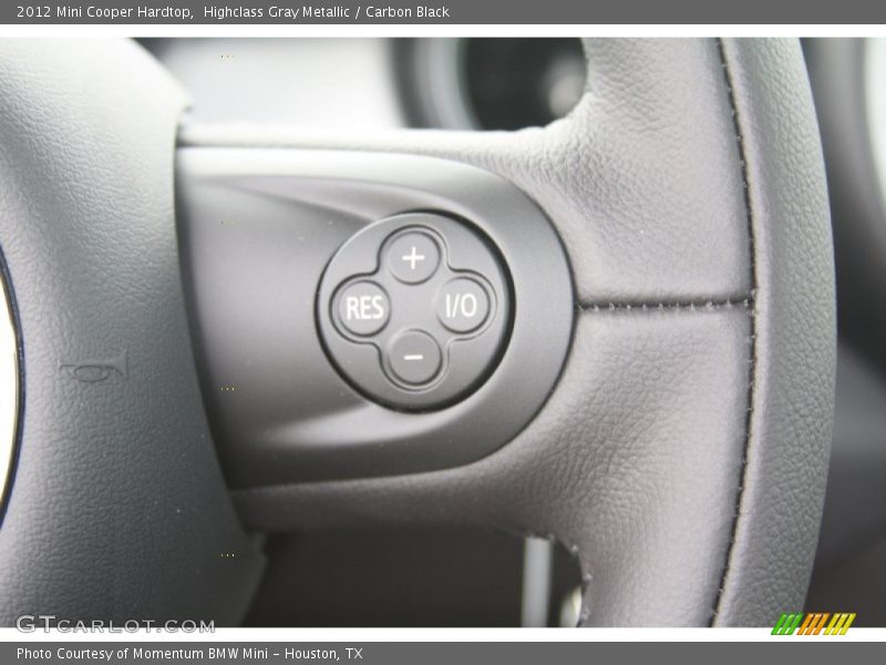 Controls of 2012 Cooper Hardtop