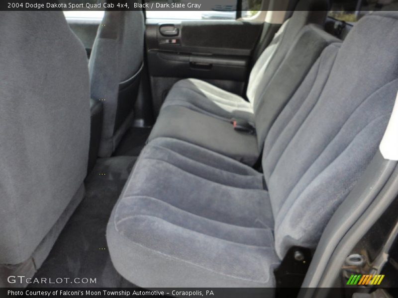 2004 Dakota Sport Quad Cab 4x4 Dark Slate Gray Interior