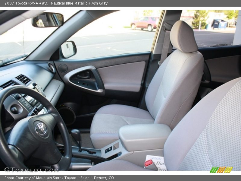 Nautical Blue Metallic / Ash Gray 2007 Toyota RAV4 4WD