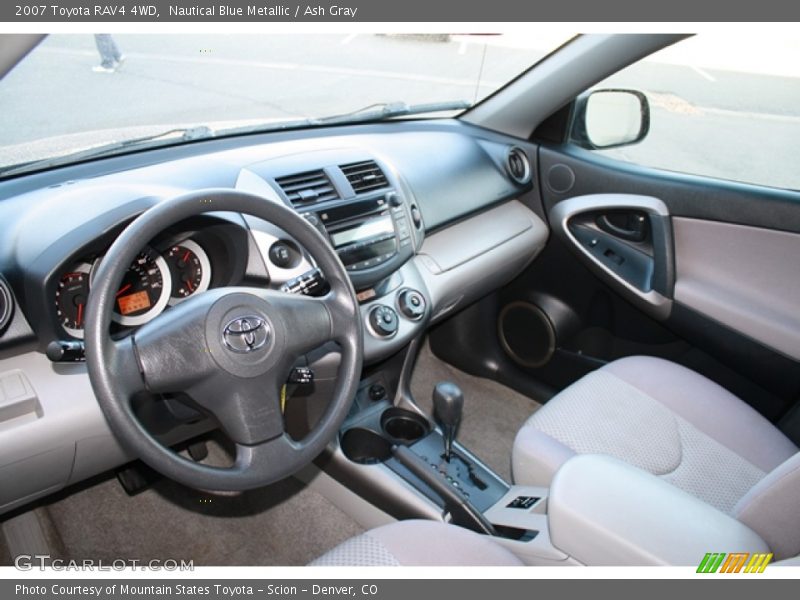 Nautical Blue Metallic / Ash Gray 2007 Toyota RAV4 4WD