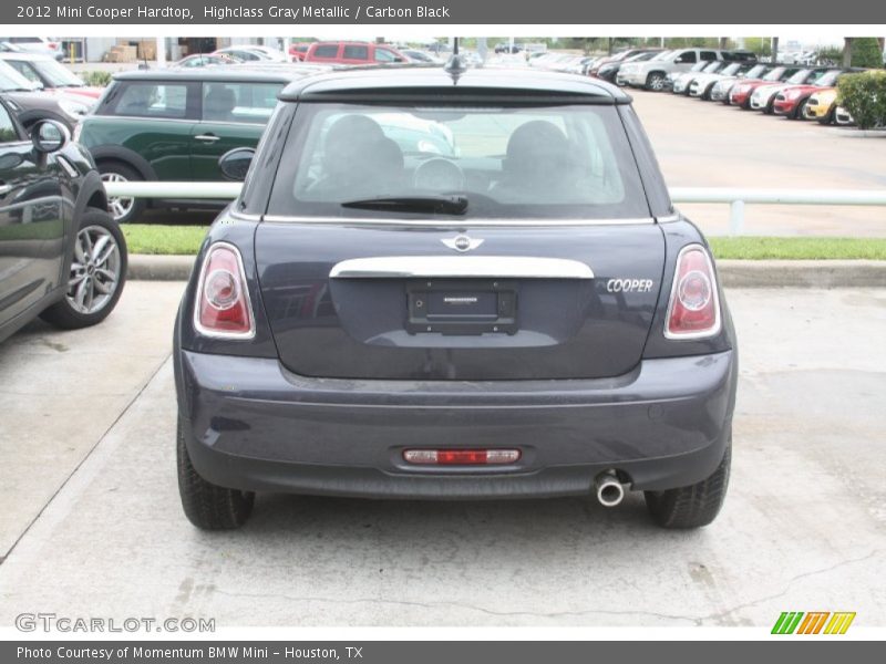 Highclass Gray Metallic / Carbon Black 2012 Mini Cooper Hardtop