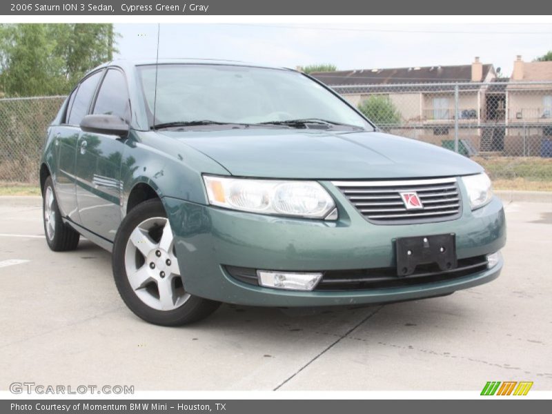 Cypress Green / Gray 2006 Saturn ION 3 Sedan
