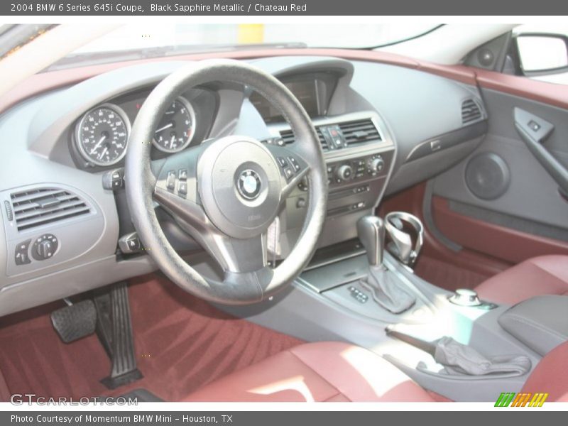 Chateau Red Interior - 2004 6 Series 645i Coupe 