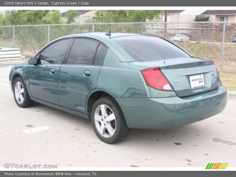 Cypress Green / Gray 2006 Saturn ION 3 Sedan