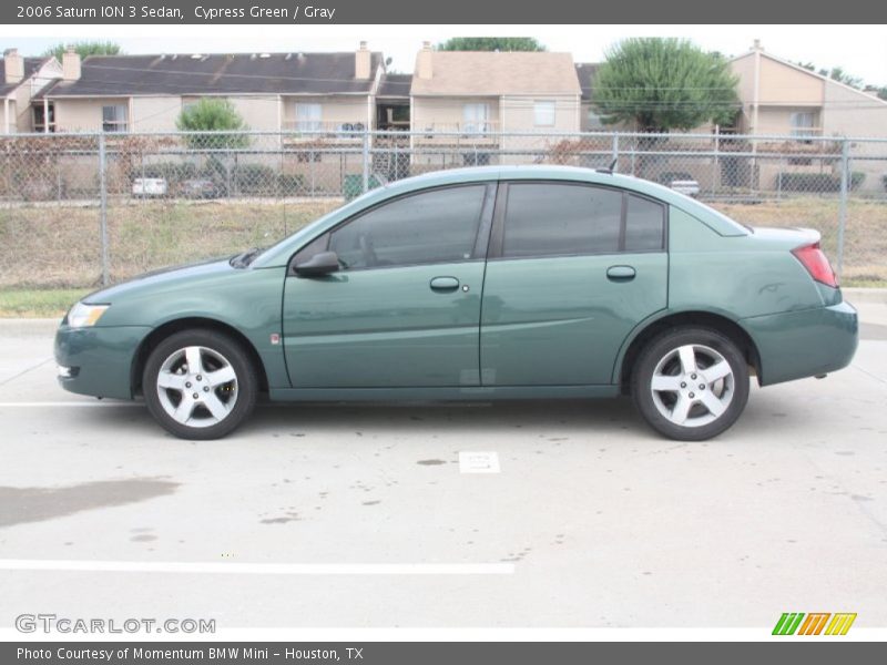 Cypress Green / Gray 2006 Saturn ION 3 Sedan